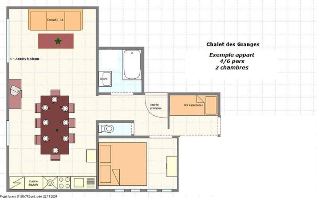 Residence Chalet Des Granges Samoëns Eksteriør bilde